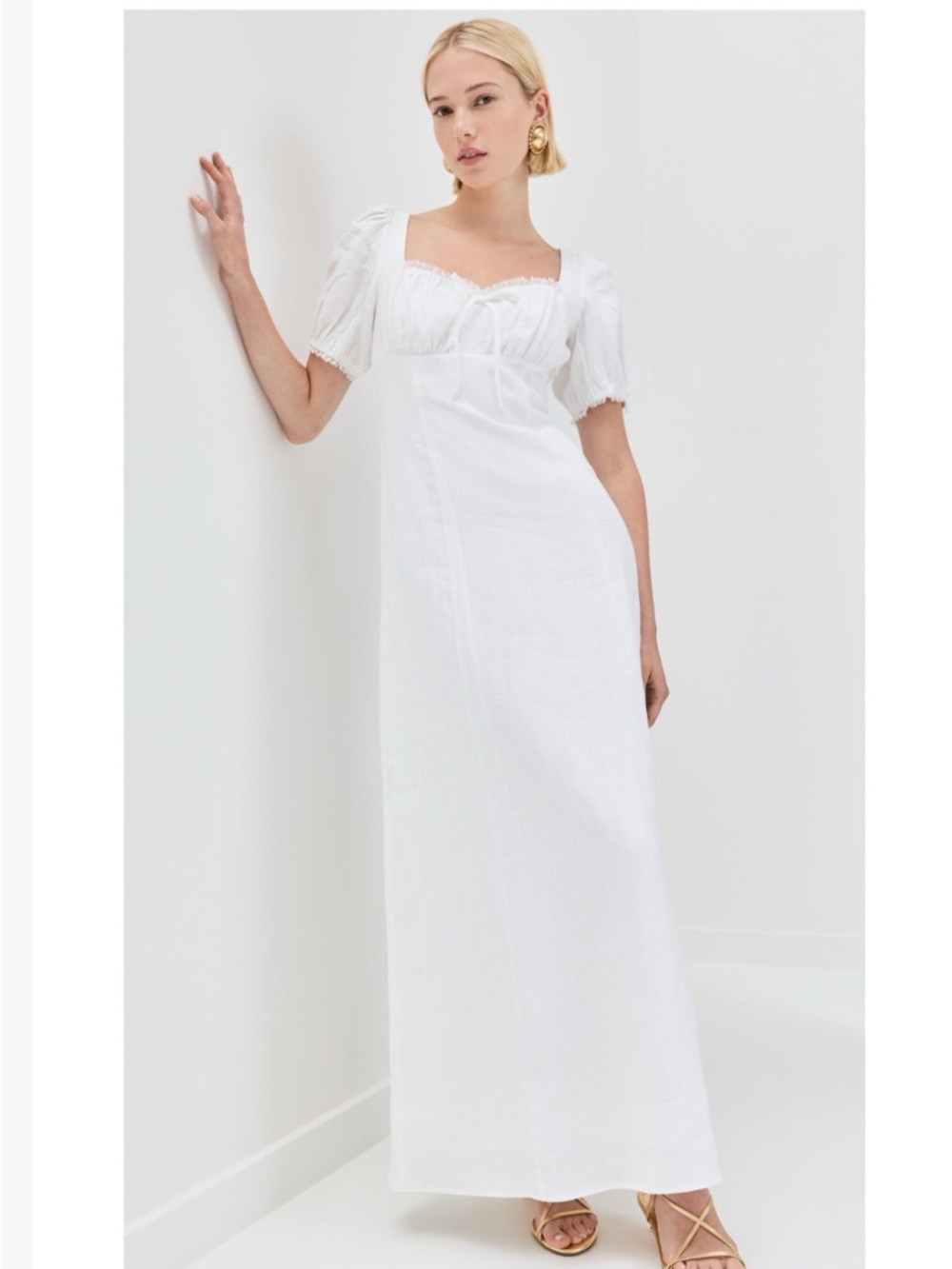 Reformation- Cherise Linen Dress